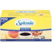 Splenda Sugar Substitute Packets, 1.0g, 700/BX, Yellow PK SNH200063
